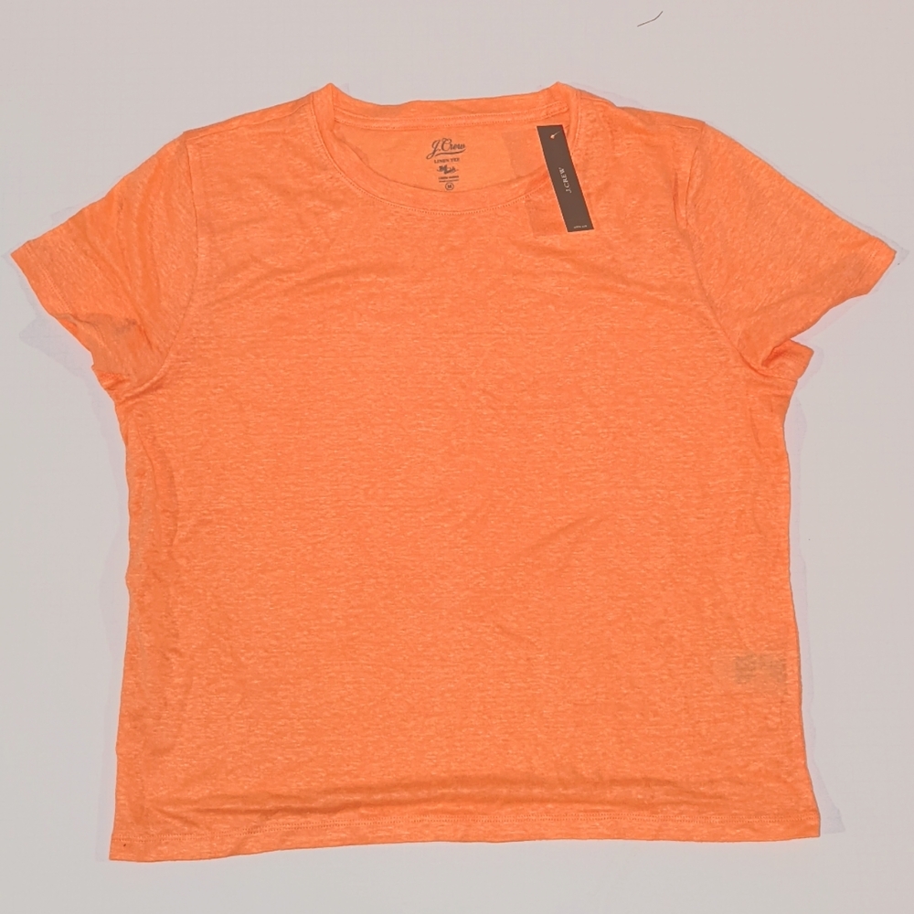 J Crew Linen T Shirt size medium
